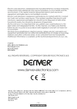 Preview for 14 page of Denver TAC-10031 MK2 User Manual