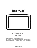 Denver TAC-70061 MK2 User Manual предпросмотр