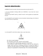 Предварительный просмотр 2 страницы Denver TAC-70111 User Manual