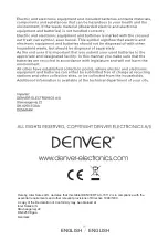 Предварительный просмотр 14 страницы Denver TAC-70112 User Manual