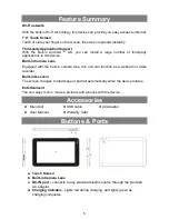 Предварительный просмотр 6 страницы Denver TAC-7018 User Manual