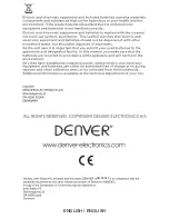 Предварительный просмотр 14 страницы Denver TAD-90021 User Manual