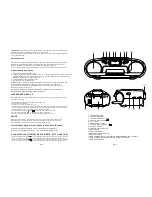 Предварительный просмотр 5 страницы Denver TC-19C Instruction Manual