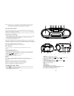 Предварительный просмотр 22 страницы Denver TC-19C Instruction Manual