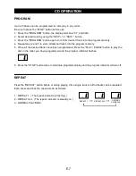 Предварительный просмотр 8 страницы Denver TC-21 Instruction Manual