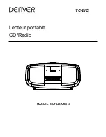 Предварительный просмотр 73 страницы Denver TC-21 Instruction Manual