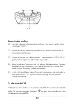 Предварительный просмотр 39 страницы Denver TC-28 Instruction Manual