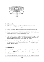 Предварительный просмотр 47 страницы Denver TC-28 Instruction Manual