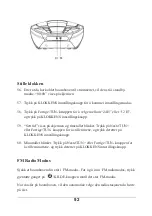 Предварительный просмотр 95 страницы Denver TC-28 Instruction Manual