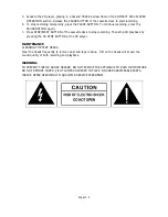 Предварительный просмотр 5 страницы Denver TCD-47 User Manual