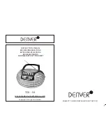 Denver TCD-54 User Manual предпросмотр