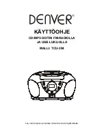 Предварительный просмотр 19 страницы Denver TCU-204 Instruction Manual