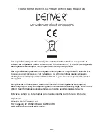 Предварительный просмотр 54 страницы Denver TCU-204 Instruction Manual