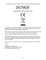 Предварительный просмотр 60 страницы Denver TCU-204 Instruction Manual