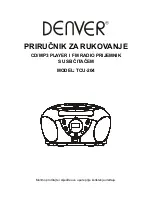 Предварительный просмотр 61 страницы Denver TCU-204 Instruction Manual