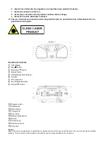 Предварительный просмотр 3 страницы Denver TCU-206 Instruction Manual