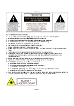 Предварительный просмотр 7 страницы Denver TCU-206 Instruction Manual