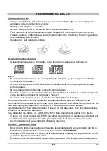 Предварительный просмотр 21 страницы Denver TCU-211 Instruction Manual