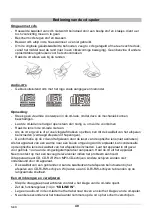 Предварительный просмотр 42 страницы Denver TCU-211 Instruction Manual