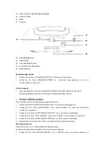 Предварительный просмотр 3 страницы Denver TDC-250 Instructions Manual