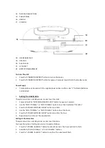 Предварительный просмотр 8 страницы Denver TDC-250 Instructions Manual