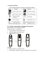 Предварительный просмотр 8 страницы Denver TFD-1901 Instruction Manual