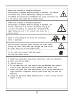 Preview for 4 page of Denver TFD-1905 Instruction Manual