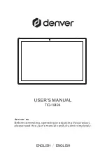 Denver TIQ-10494 User Manual preview