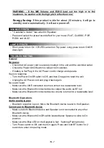 Preview for 8 page of Denver TSP-505MK2 User Manual