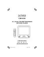 Denver TVD-2102 Operation Manual preview