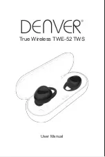 Denver TWE-52 User Manual preview