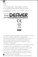 Preview for 35 page of Denver TWE-52 User Manual