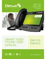 Denwa Communications DW-710 User Manual preview