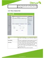 Preview for 123 page of Denwa Communications DW-820 User Manual