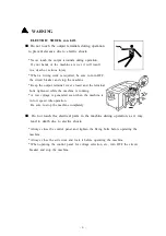 Предварительный просмотр 8 страницы Denyo DCA-150LSKE Instruction Manual