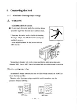 Preview for 27 page of Denyo DCA-600SPK Instruction Manual