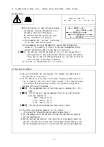 Предварительный просмотр 13 страницы Denyo DLW-300LS Instruction Manual