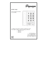 Depaepe Telecom HD MAX AMPLI User Manual preview