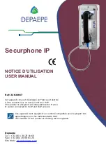 Preview for 1 page of Depaepe Telecom Securphone IP User Manual