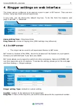 Preview for 25 page of Depaepe Telecom Sonnerie DECIBEL SIP User Manual