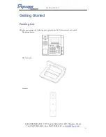 Preview for 5 page of Depaepe Telecom UC802 User Manual