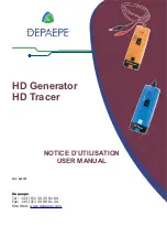 Depaepe HD Generator User Manual предпросмотр