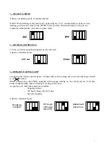 Предварительный просмотр 7 страницы Depaepe HORIZON 291105 User Manual