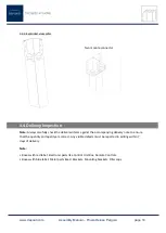 Preview for 10 page of Deponti Pinela Deluxe User Manual & Assembly Instructions