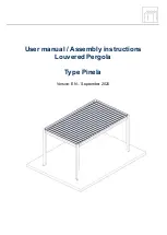 Deponti Pinela User Manual & Assembly Instructions preview