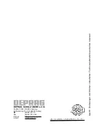 Preview for 36 page of Deprag 339269 A Operating Instruction Booklet