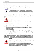 Preview for 11 page of Deprag 347-228-31LV Operating Instruction Booklet