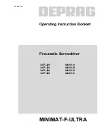 Deprag 347F-228 Operating Instructions Manual preview