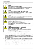 Preview for 4 page of Deprag 400373 B Operating Instruction Booklet