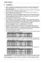 Preview for 6 page of Deprag 400373 B Operating Instruction Booklet